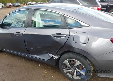 2020 Honda Civic Lx from USA, damaged, VIN 19XFC2F60LE013920